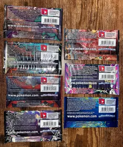 Pokemon XY/Sun & Moon Sealed Booster Packs (7) - Image 3