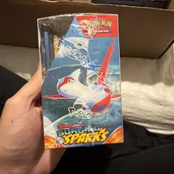 Pokemon TCG Surging Sparks Half Booster Box Brand New And Factory Sealed - Image 2