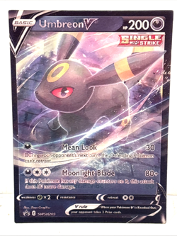 Holo Umbreon V SWSH203 Sword & Shield Promo Pokemon TCG HP 200 - Image 1
