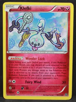 Klefki 80/114 XY - Steam Siege Normal Uncommon Pokemon - LP - Image 1