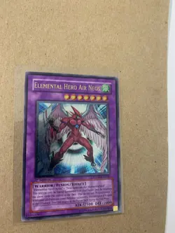 Yugioh - Elemental Hero Air Neos STON-EN034 Ultimate Rare 1st Edition - Image 1