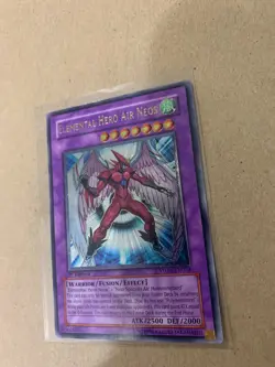 Yugioh - Elemental Hero Air Neos STON-EN034 Ultimate Rare 1st Edition - Image 2