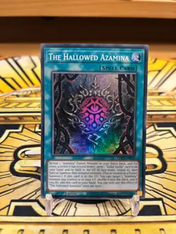 Yugioh Die Geheiligte Azamina Super Rare ROTA-EN053 - Image 1