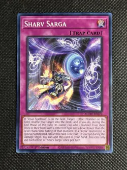 3x YuGiOh! - Sharv Sarga AGOV-EN072 Common 1st Edition Near Mint - Image 2