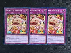 3x YuGiOh! - Nemleria Repeter AGOV-EN077 Common 1st Edition Near Mint - Image 1