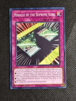 3x YuGiOh! - Miracle of the Supreme King AGOV-EN068 Common 1st Edition Near Mint - Image 2