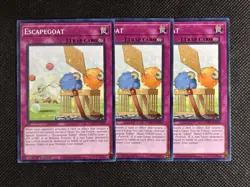 3x YuGiOh! - Escapegoat AGOV-EN080 Common 1st Edition Near Mint - Image 1