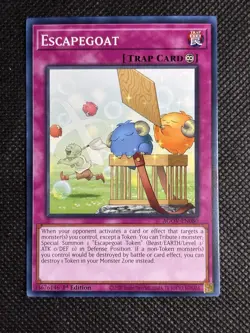 3x YuGiOh! - Escapegoat AGOV-EN080 Common 1st Edition Near Mint - Image 2