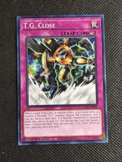 3x YuGiOh! - T.G. Close AGOV-EN070 Common 1st Edition Near Mint - Image 2