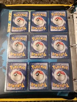 Pokemon Collection Binder Vintage Lot of Cards Holos Rares WoTC Venusaur Etc - Image 2