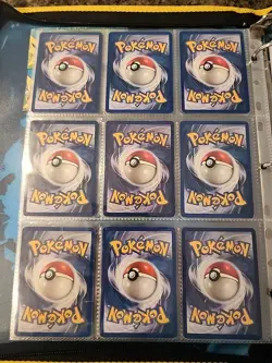 Pokemon Collection Binder Vintage Lot of Cards Holos Rares WoTC Venusaur Etc - Image 5