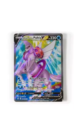 Pokemon - Origin Forme Palkia V - SWSH253 - Black Star Promo - Full Art Card - Image 1