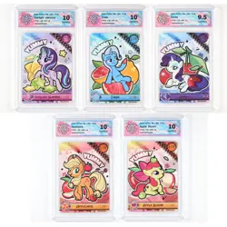 CCG GemMint 10/9.5 2024 KAYOU My Little Pony CCG LSR Card 5pcs - Image 1