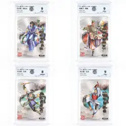 CCG 8/9 2024 Raccoon x Card.FUN Co-produced Water Margin CCG Card 4PCS - Image 1