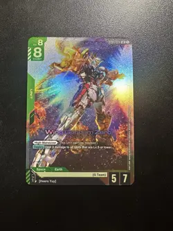 Wing Gundam Zero - GD01-024 LR - Newtype Rising - Gundam Card Game TCG - Image 1
