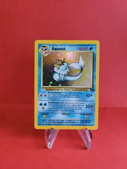 Pokemon Karte/card - Aquana Vaporeon 12/64 - Jungle Set Holo - Excellent - Image 1