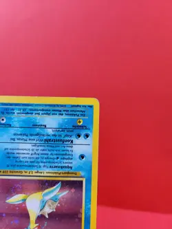 Pokemon Karte/card - Lapras 10/62 Holo - Fossil - 2x Swirl - Very Good - Image 5