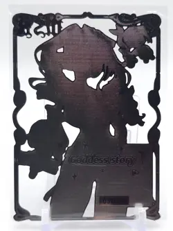 Goddess Story - Silver Metal Waifu Card - Silver Wolf - NUMBERED #/100 - Image 2