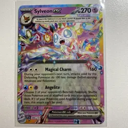 Pokemon TCG Surging Sparks Sylveon EX Rare Holo Pokemon Card NM/MINT #1 - Image 1