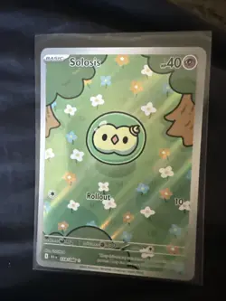 Solosis Black Bolt Illustration Rare English Pokemon TCG Card Near Mint - Image 1
