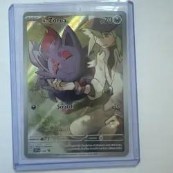 N's Zorua 189 Sv: Scarlet & Violet Promo Cards Holo - Image 1