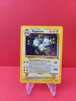 Pokemon Karte/card - Magneton 11/62 - Fossil Holo - Exc-Near Mint - Image 1