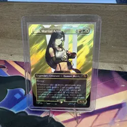 Tifa Martial Artist Borderless, Surge Foil, Magic the Gathering NM Condition - Image 1