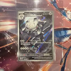 Pokemon Mega Evolution Steelix 150/132 Full Art Illustration Rare Card, NM - Image 1