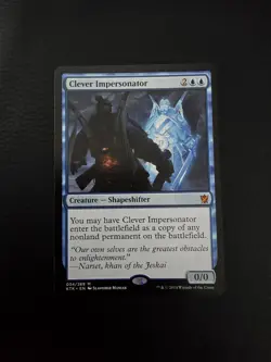 Clever Impersonator Khans of Tarkir Regular MTG NM Magic Card - Image 1