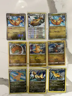 Dragonite Lot Of 9 Pokemon Cards - Image 1