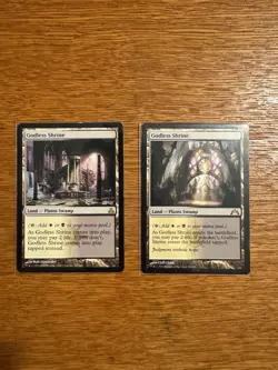 2x Godless Shrine - 1x Gatecrash 1x Guildpact NM MTG Magic - Image 1