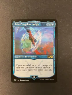 Teferi's Ageless Insight - Showcase - Core Set 2021 - M21 - Magic - MTG - Image 1