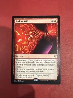 Jeska’s Will Mtg Commander Legends Nm Near Mint - Image 1