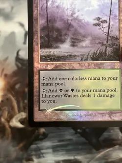 1x Foil Llanowar Wastes (141) Apocalypse MP MTG Magic the Gathering x1 MKE - Image 4