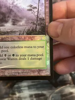 1x Foil Llanowar Wastes (141) Apocalypse MP MTG Magic the Gathering x1 MKE - Image 5