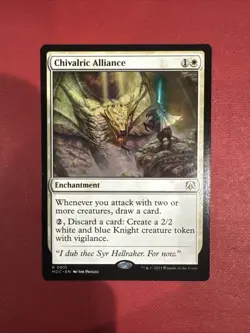 Chivalric Alliance Mtg March Of The Machine Nm Near Mint - Image 1