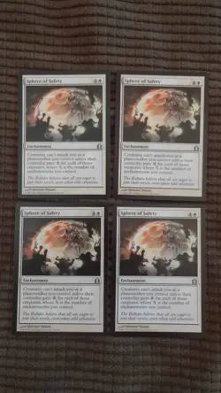 Magic: the Gathering / MtG Sphere of Safety x4 Return to Ravnica - Image 1