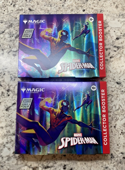 Magic The Gathering Marvel’s Spider-Man Collector Booster Omega Sealed X2 - Image 1