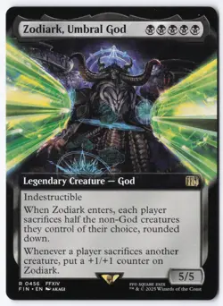 Zodiark, Umbral God (Extended Art) R FINAL FANTASY 456 NM - Image 1