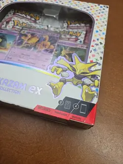 Pokemon TCG Scarlet and Violet - 151 Alakazam ex Collection Box 820650855269 - Image 2