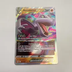 Holo Aerodactyl VSTAR 093/196 Ultra Rare Lost Origin Pokemon TCG - Image 1