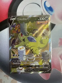 Pokemon TCG Tyranitar V 155/163 Alternative Art Battle Styles Lightly Played - Image 1