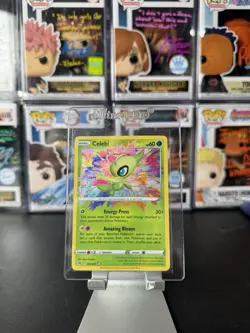 Celebi 009/185 Amazing Rare Pokemon TCG Vivid Voltage Near Mint - Image 1