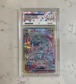 Pokemon ACE 10 Sylveon ex 212/187 Terastal Festival sv8a Pokemon Japanese 2024 - Image 1