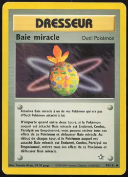 Carte Pokemon Baie miracle 94/111 Neo Genesis Francais - Image 1