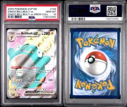 2025 POKEMON SVP EN-SV BLACK STAR PROMO #194 IONO'S BELLIBOLT EX PSA 10 - Image 1