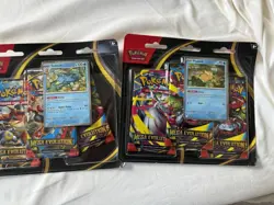 2 Pokemon Mega Evolution 3 Pack Blister ME01 Golduck Psyduck - Image 2