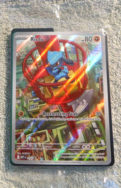 Riolu 010 Black Star Promo Full Art - Pokemon Mega Evolutions ETB Promo - Sealed - Image 1
