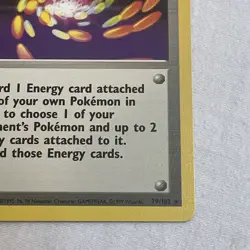 Super Energy Removal - Base Set - NM WOTC - 79/102 - Unlimited - Pokemon TCG - Image 4