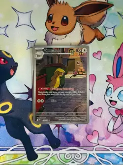 Pokemon TCG Mega Evolution Gumshoos 153/132 Illustration Rare NM - Image 1